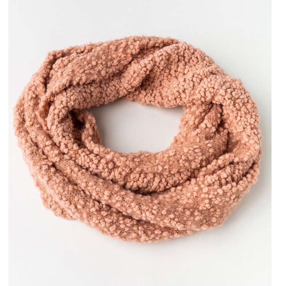 NWT Francesca’s Barb Popcorn Texture Loop Scarf